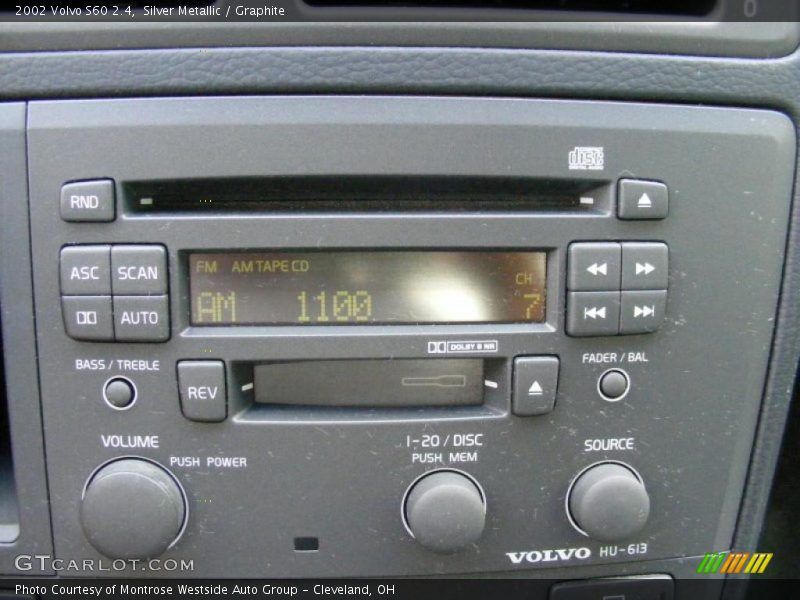 Silver Metallic / Graphite 2002 Volvo S60 2.4