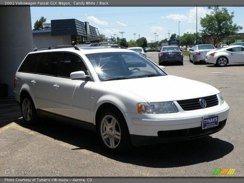 Candy White / Black 2001 Volkswagen Passat GLX Wagon