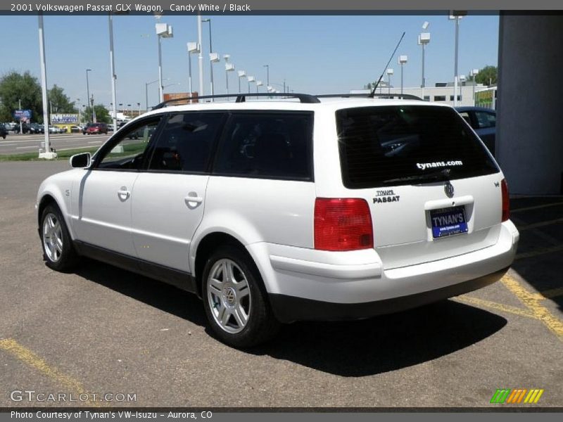 Candy White / Black 2001 Volkswagen Passat GLX Wagon