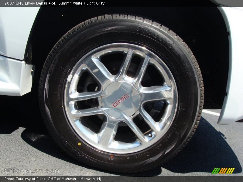 Summit White / Light Gray 2007 GMC Envoy Denali 4x4