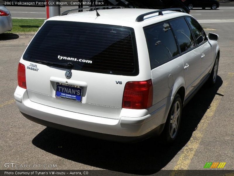 Candy White / Black 2001 Volkswagen Passat GLX Wagon