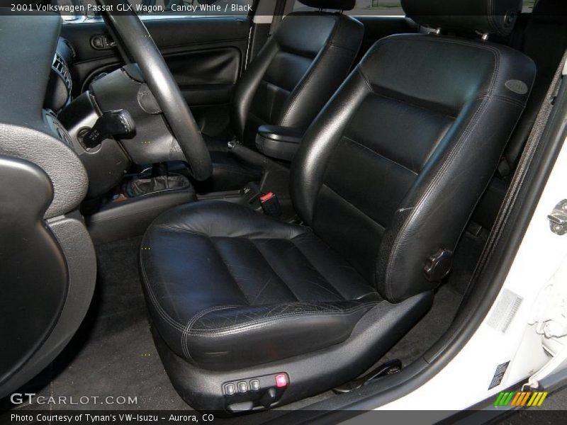 Candy White / Black 2001 Volkswagen Passat GLX Wagon