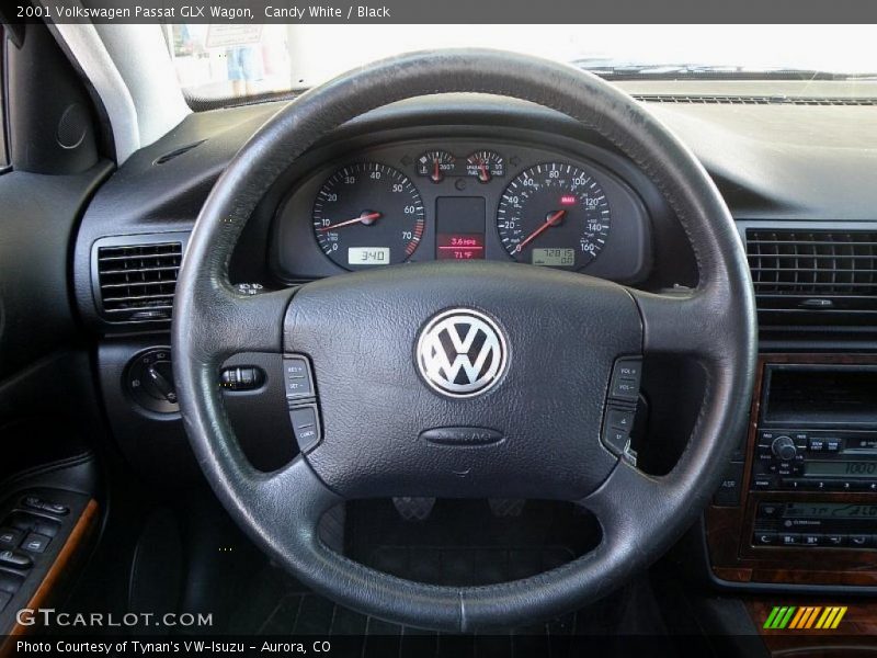 Candy White / Black 2001 Volkswagen Passat GLX Wagon