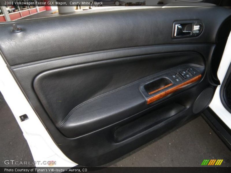 Candy White / Black 2001 Volkswagen Passat GLX Wagon