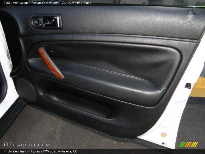 Candy White / Black 2001 Volkswagen Passat GLX Wagon