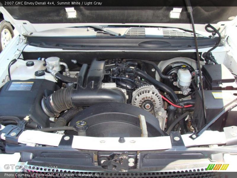 Summit White / Light Gray 2007 GMC Envoy Denali 4x4