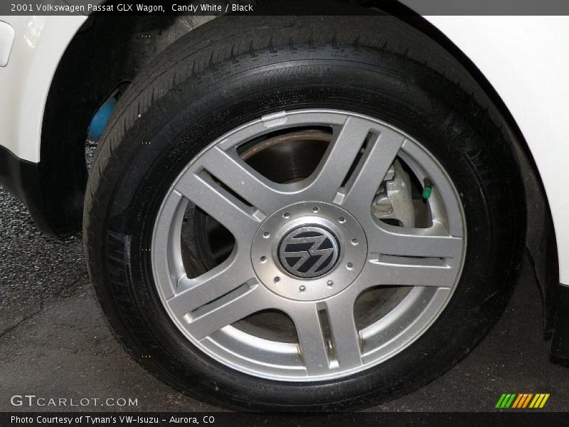 Candy White / Black 2001 Volkswagen Passat GLX Wagon