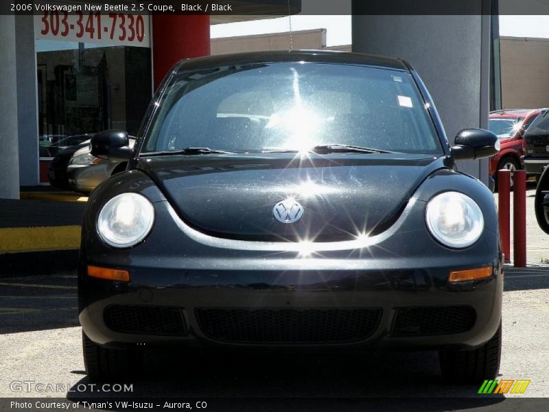 Black / Black 2006 Volkswagen New Beetle 2.5 Coupe