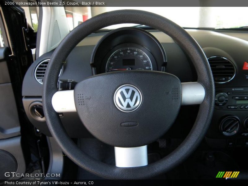 Black / Black 2006 Volkswagen New Beetle 2.5 Coupe