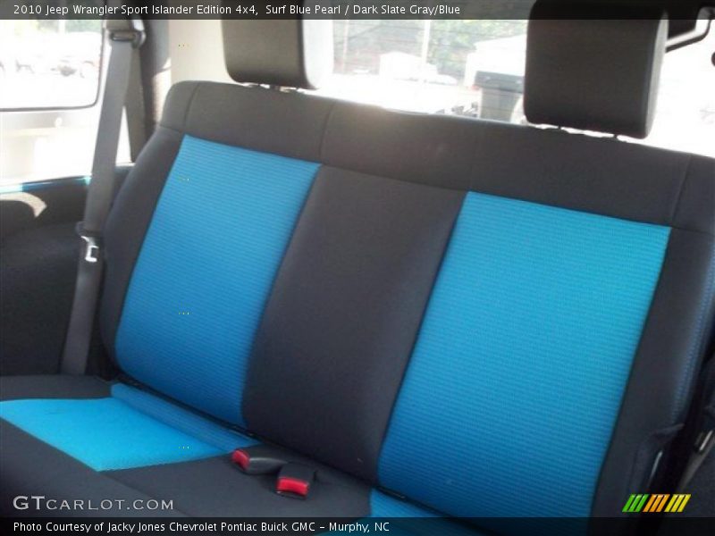 Surf Blue Pearl / Dark Slate Gray/Blue 2010 Jeep Wrangler Sport Islander Edition 4x4