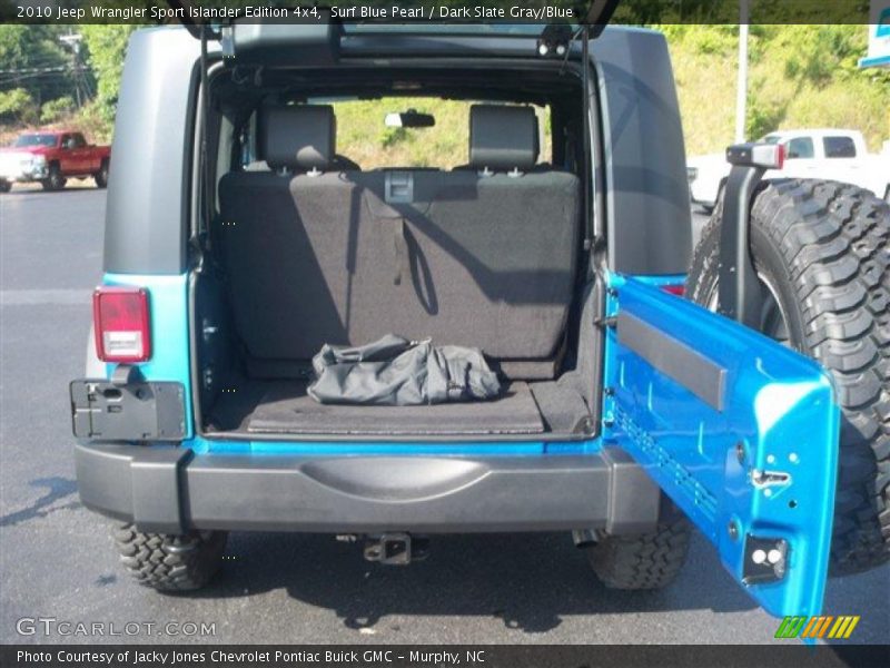 Surf Blue Pearl / Dark Slate Gray/Blue 2010 Jeep Wrangler Sport Islander Edition 4x4