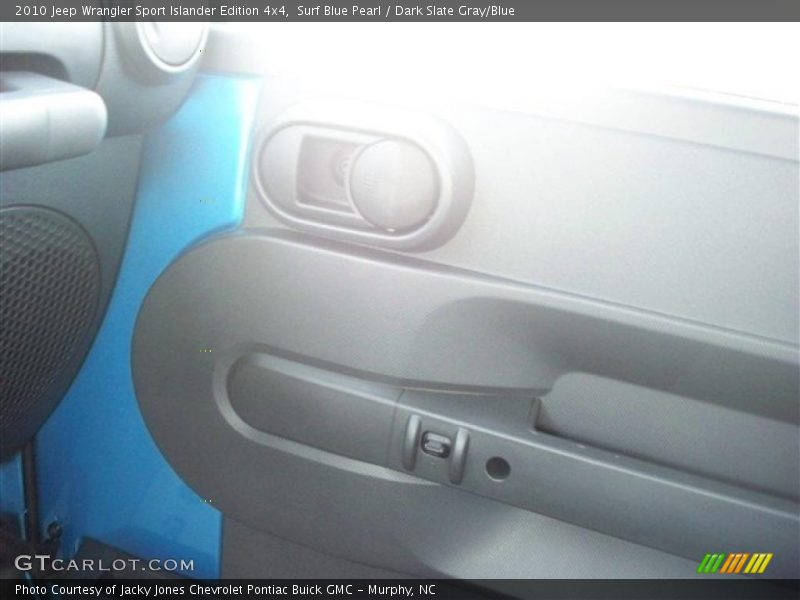 Surf Blue Pearl / Dark Slate Gray/Blue 2010 Jeep Wrangler Sport Islander Edition 4x4
