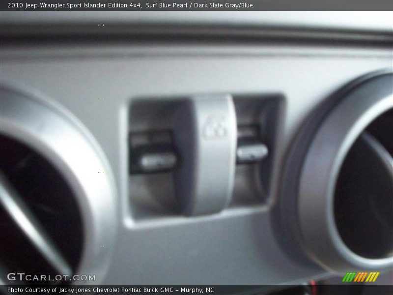 Surf Blue Pearl / Dark Slate Gray/Blue 2010 Jeep Wrangler Sport Islander Edition 4x4