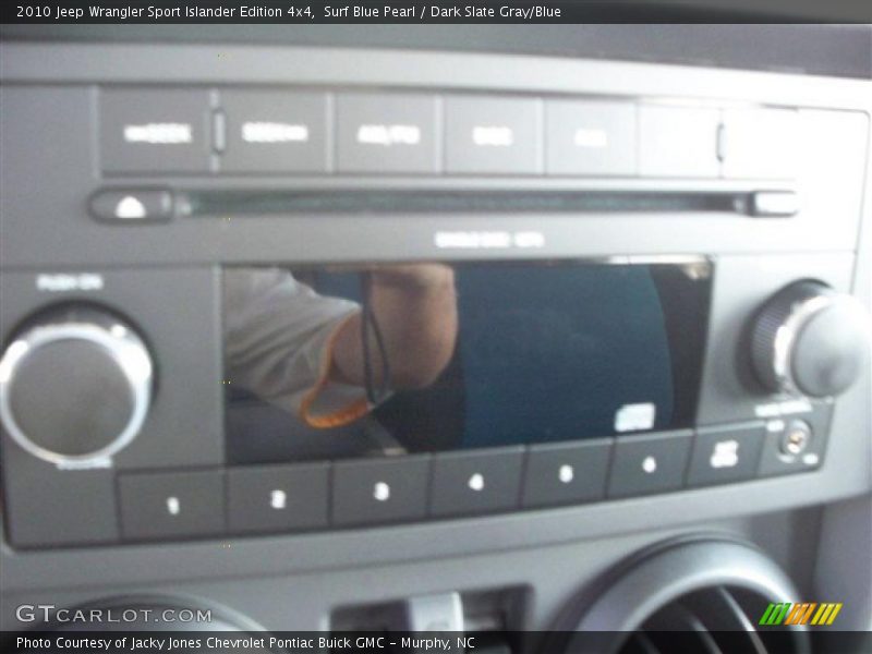 Surf Blue Pearl / Dark Slate Gray/Blue 2010 Jeep Wrangler Sport Islander Edition 4x4