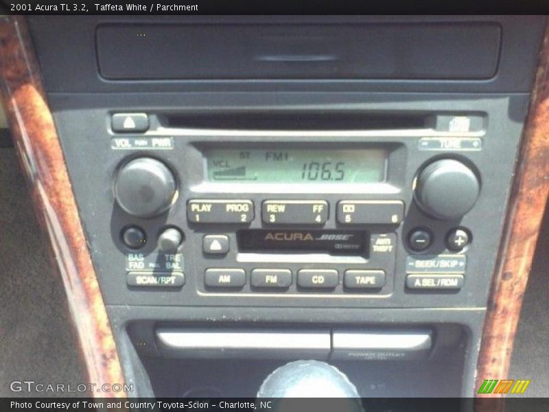 Taffeta White / Parchment 2001 Acura TL 3.2