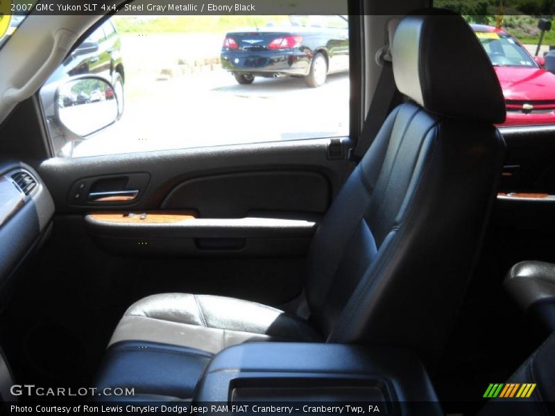 Steel Gray Metallic / Ebony Black 2007 GMC Yukon SLT 4x4