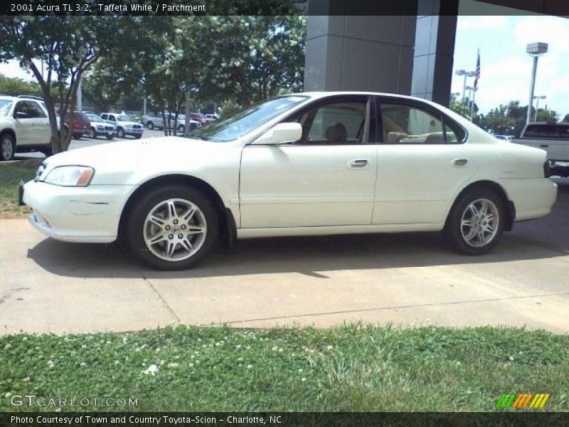 Taffeta White / Parchment 2001 Acura TL 3.2