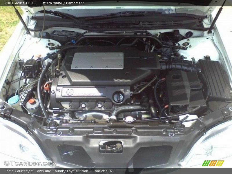 Taffeta White / Parchment 2001 Acura TL 3.2