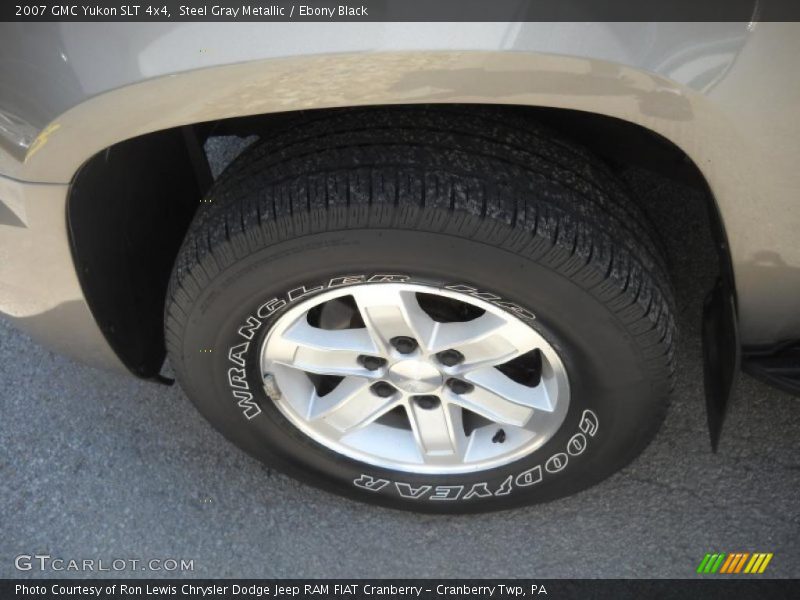Steel Gray Metallic / Ebony Black 2007 GMC Yukon SLT 4x4