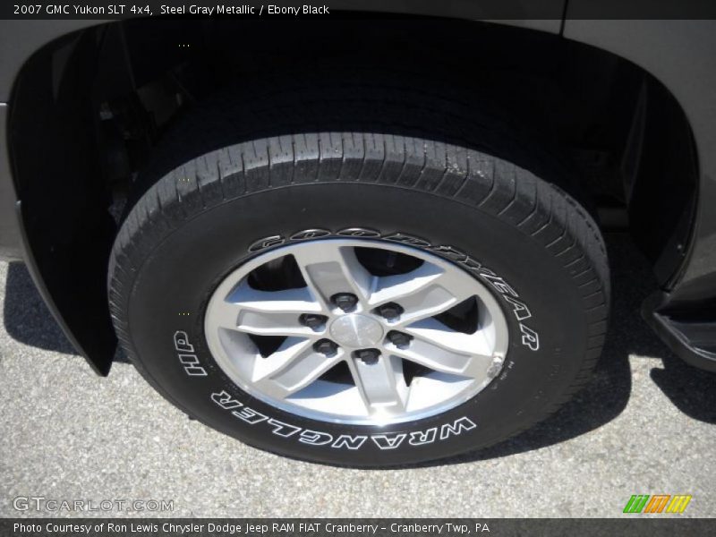 Steel Gray Metallic / Ebony Black 2007 GMC Yukon SLT 4x4