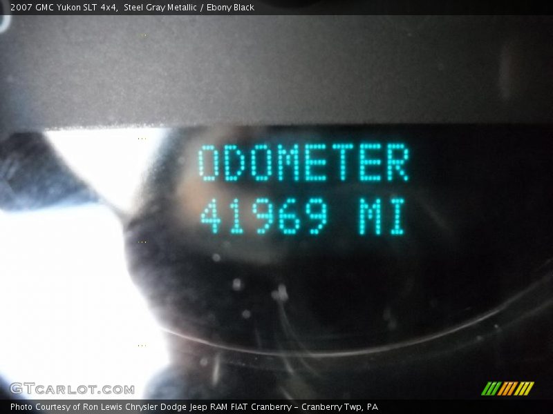 Steel Gray Metallic / Ebony Black 2007 GMC Yukon SLT 4x4