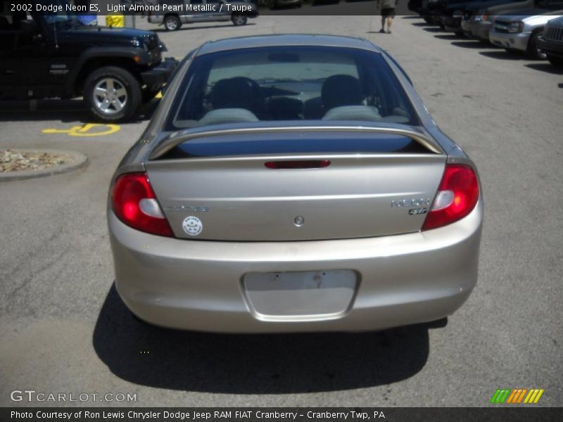 Light Almond Pearl Metallic / Taupe 2002 Dodge Neon ES