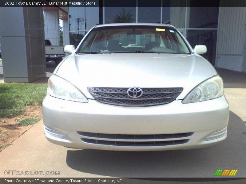 Lunar Mist Metallic / Stone 2002 Toyota Camry LE