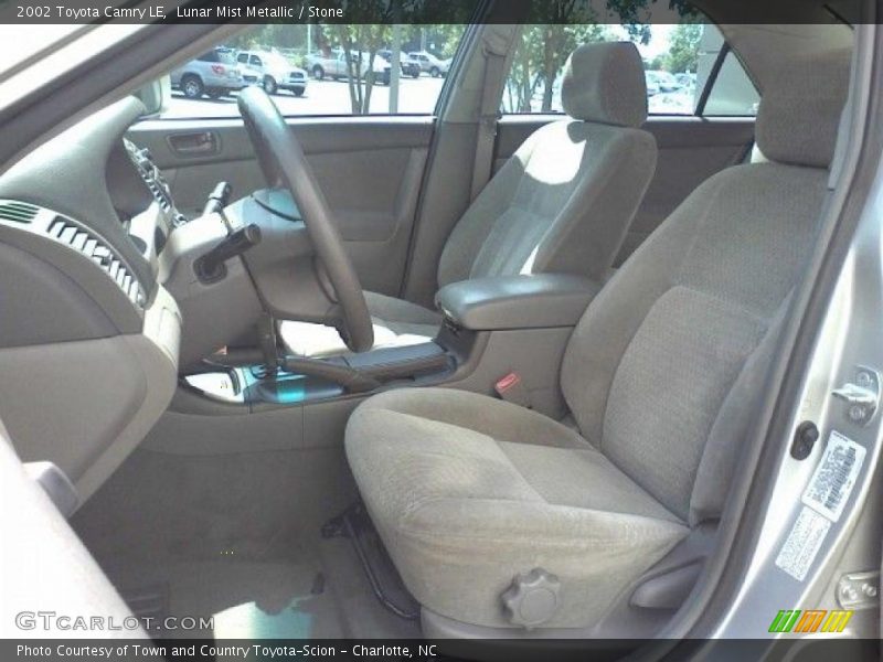 Lunar Mist Metallic / Stone 2002 Toyota Camry LE