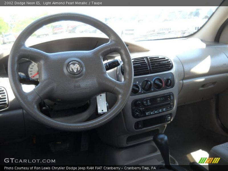 Light Almond Pearl Metallic / Taupe 2002 Dodge Neon ES