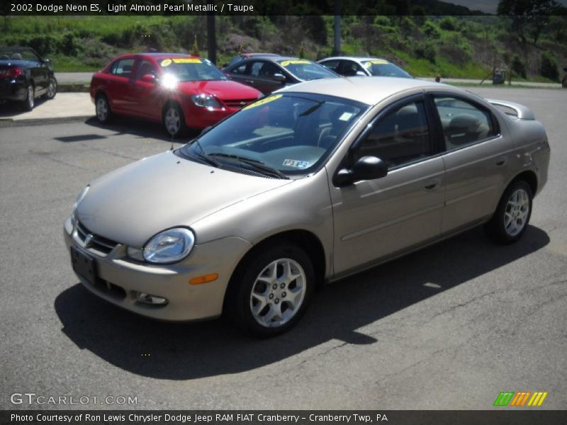 Light Almond Pearl Metallic / Taupe 2002 Dodge Neon ES