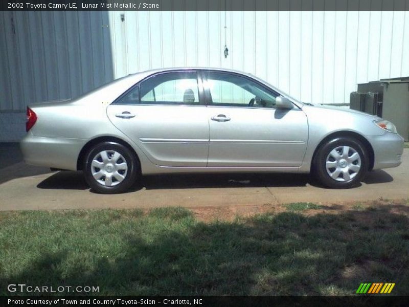 Lunar Mist Metallic / Stone 2002 Toyota Camry LE