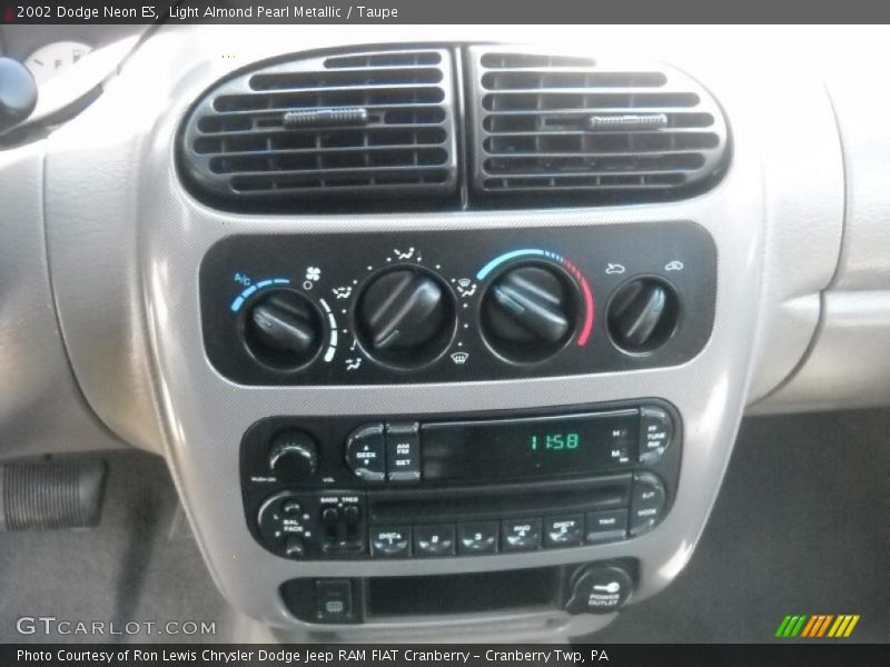 Light Almond Pearl Metallic / Taupe 2002 Dodge Neon ES