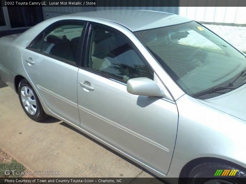 Lunar Mist Metallic / Stone 2002 Toyota Camry LE
