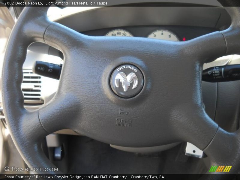 Light Almond Pearl Metallic / Taupe 2002 Dodge Neon ES