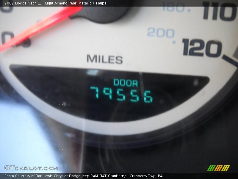 Light Almond Pearl Metallic / Taupe 2002 Dodge Neon ES