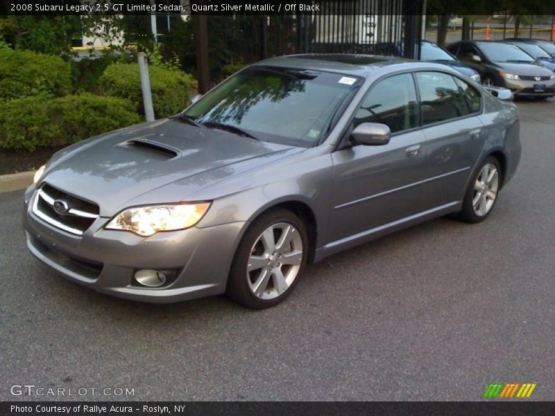 Quartz Silver Metallic / Off Black 2008 Subaru Legacy 2.5 GT Limited Sedan