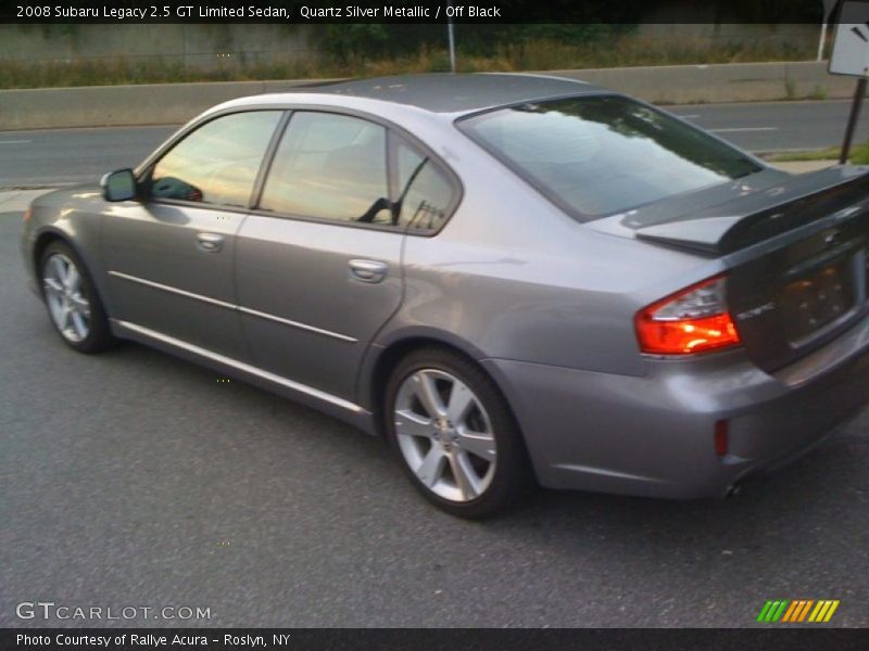 Quartz Silver Metallic / Off Black 2008 Subaru Legacy 2.5 GT Limited Sedan