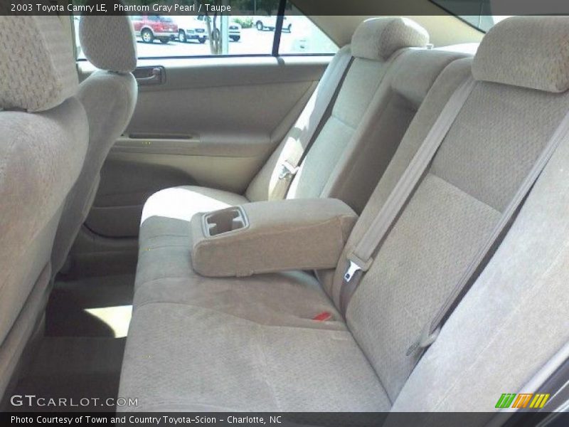 Phantom Gray Pearl / Taupe 2003 Toyota Camry LE