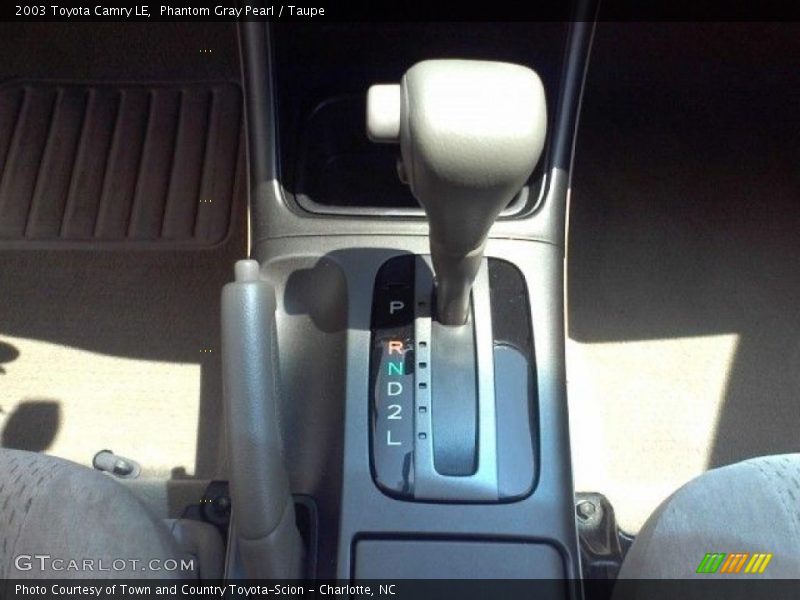 Phantom Gray Pearl / Taupe 2003 Toyota Camry LE