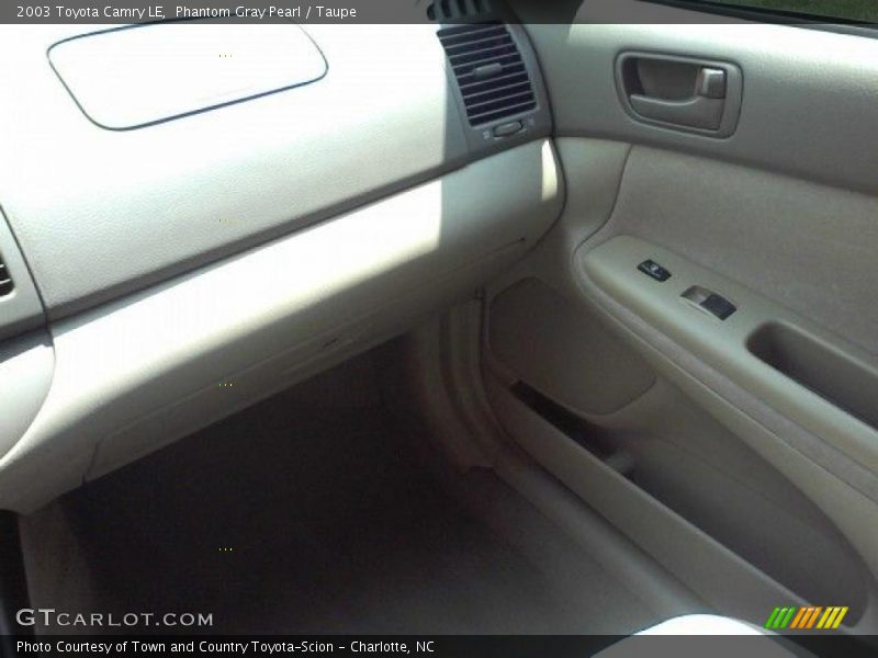 Phantom Gray Pearl / Taupe 2003 Toyota Camry LE