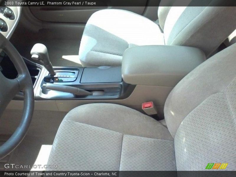 Phantom Gray Pearl / Taupe 2003 Toyota Camry LE
