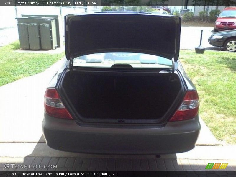 Phantom Gray Pearl / Taupe 2003 Toyota Camry LE