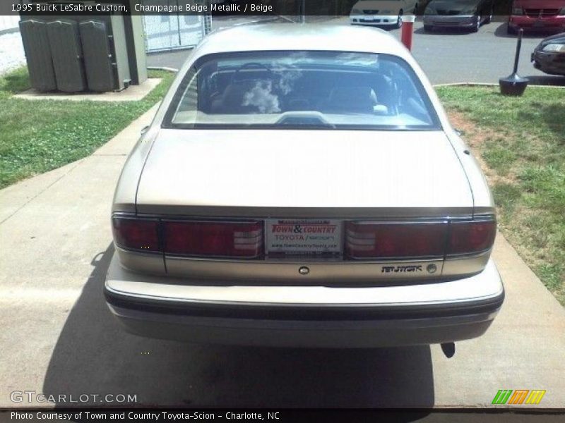 Champagne Beige Metallic / Beige 1995 Buick LeSabre Custom