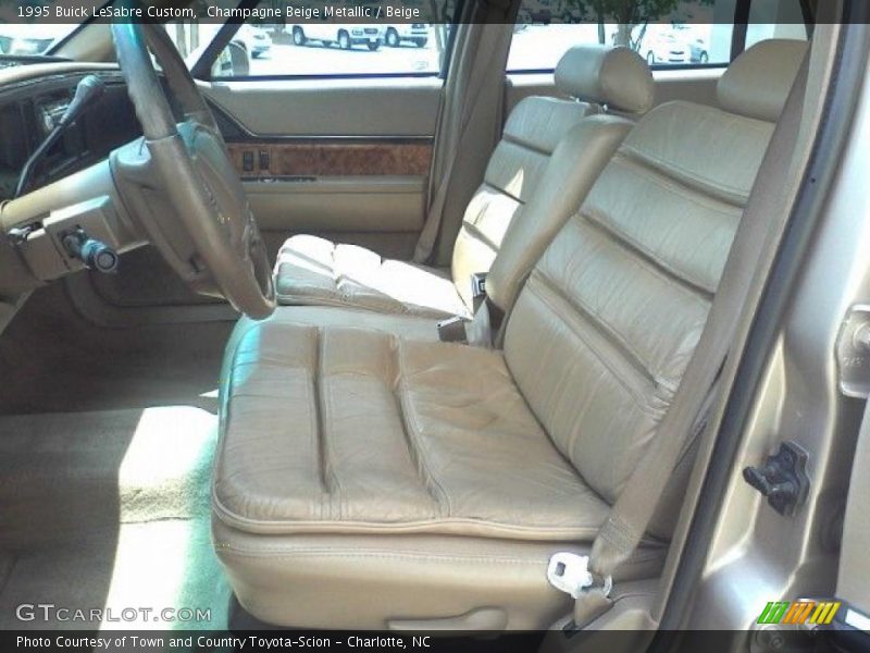 Champagne Beige Metallic / Beige 1995 Buick LeSabre Custom