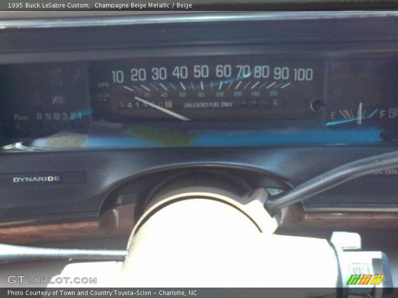 Champagne Beige Metallic / Beige 1995 Buick LeSabre Custom
