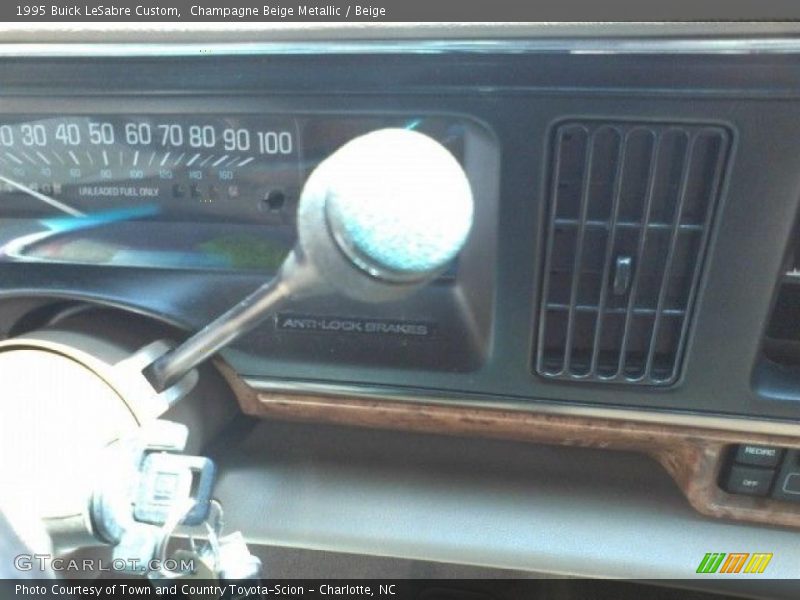 Champagne Beige Metallic / Beige 1995 Buick LeSabre Custom
