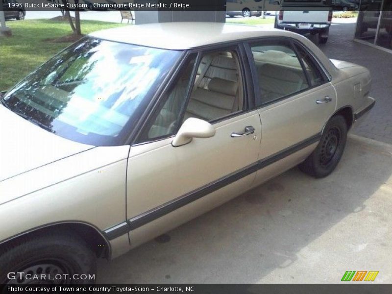 Champagne Beige Metallic / Beige 1995 Buick LeSabre Custom