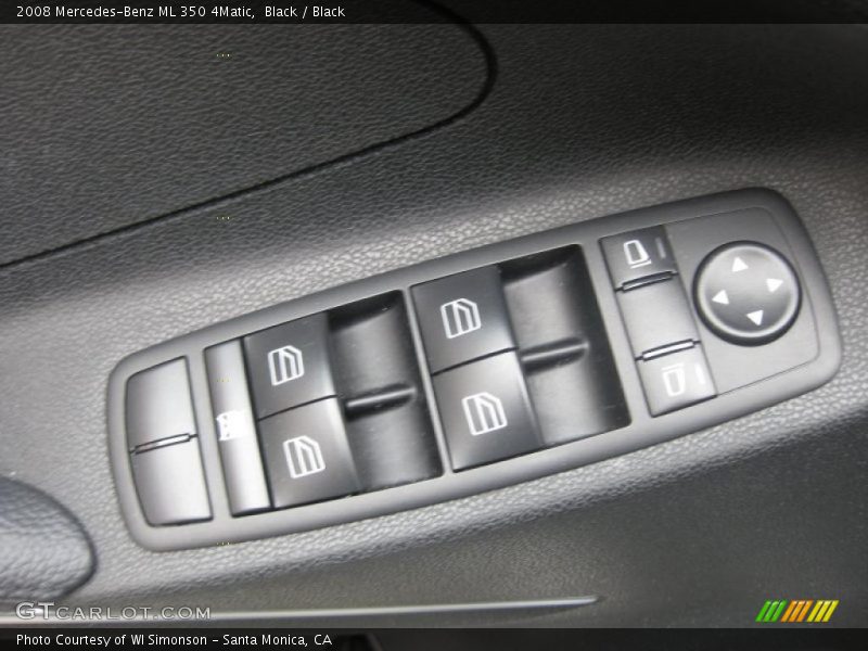 Black / Black 2008 Mercedes-Benz ML 350 4Matic