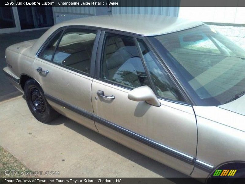 Champagne Beige Metallic / Beige 1995 Buick LeSabre Custom