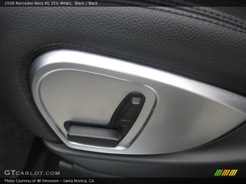 Black / Black 2008 Mercedes-Benz ML 350 4Matic